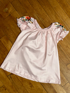 Light Pink Floral Dress