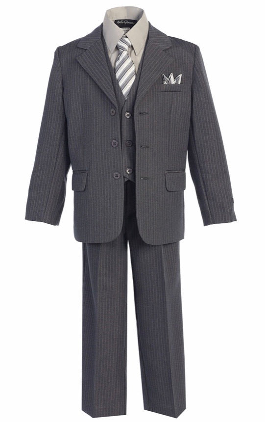 Gray 5-Piece Suit